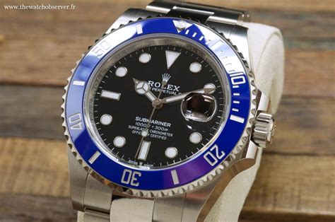 rolex submariner or gris fond bleu prix|Rolex Submariner.